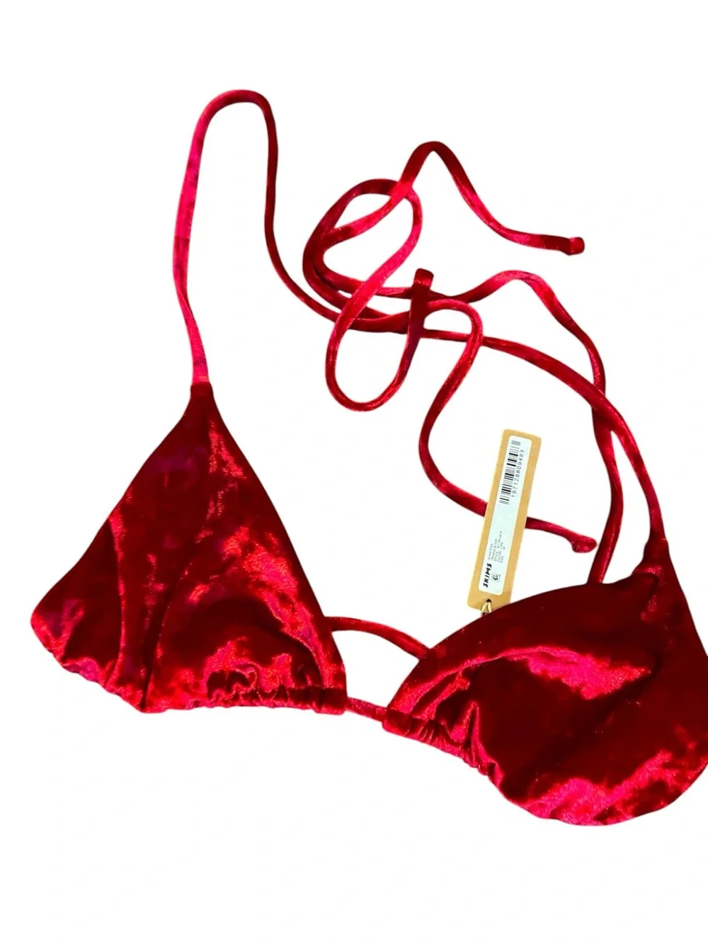 NWT Skims Bikini Bra Triangle Top LIPS Size: Medium  0826